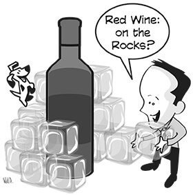 Wine Geek – Red Wine on the Rocks